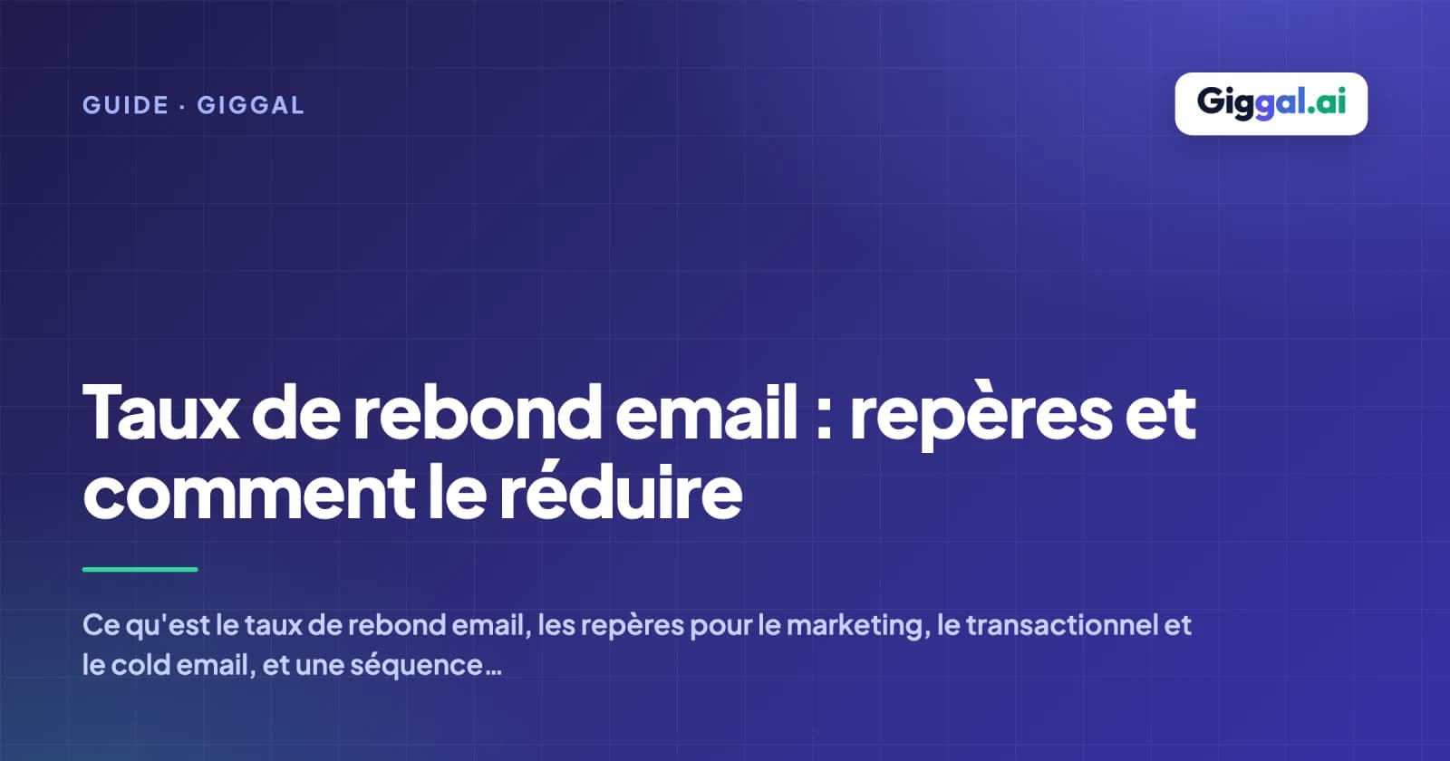 Taux de rebond email : repères et comment le réduire