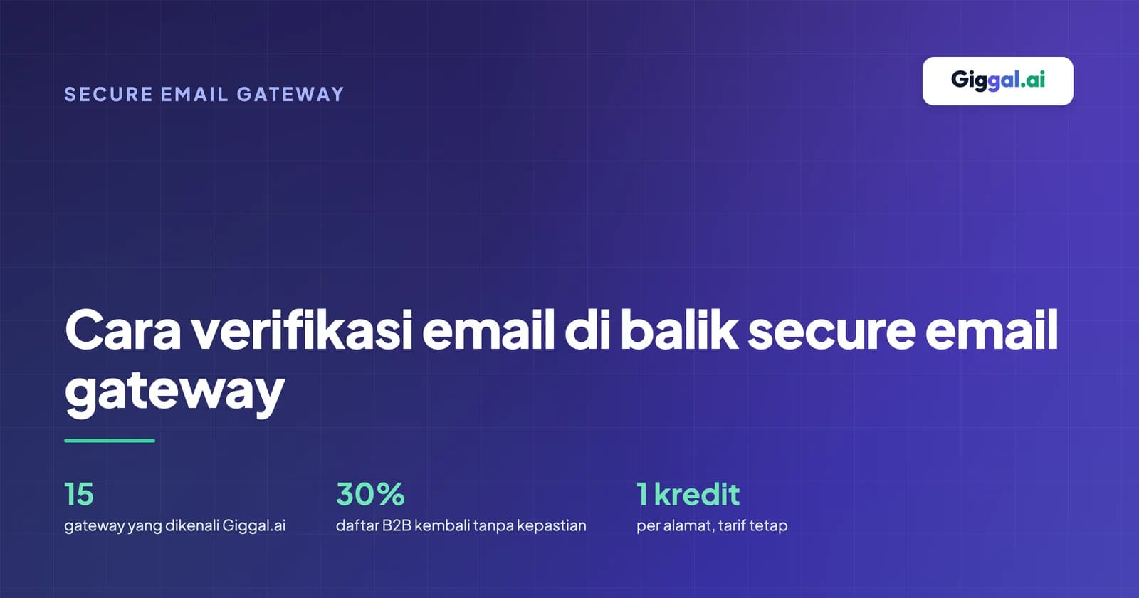 Proofpoint, Mimecast dan Barracuda menerima setiap alamat di tepi gateway