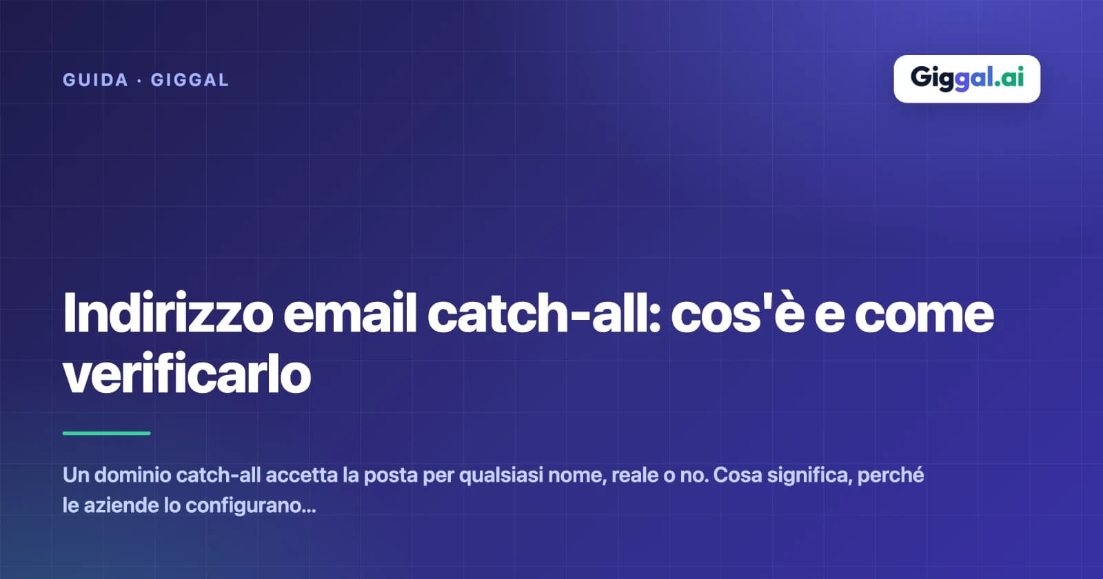 Indirizzo email catch-all: cos'è e come verificarlo