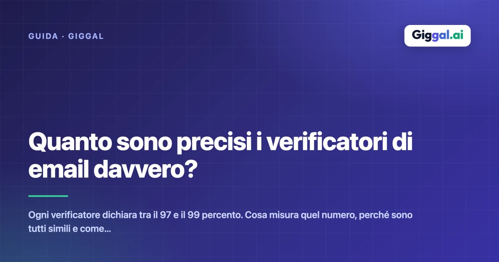 Quanto sono precisi i verificatori di email davvero?