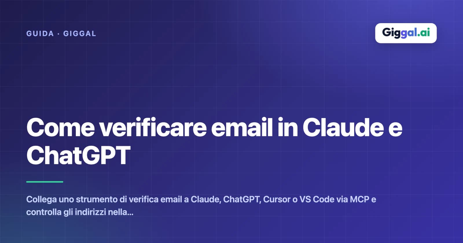 Come verificare email in Claude e ChatGPT