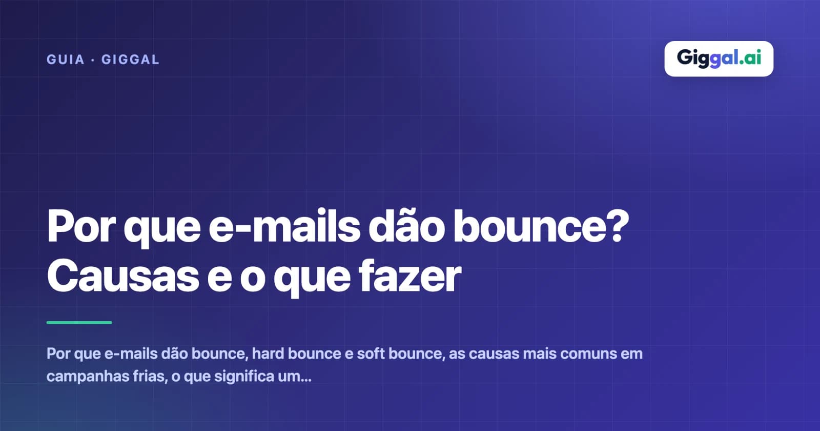 Por que e-mails dão bounce? Causas e o que fazer