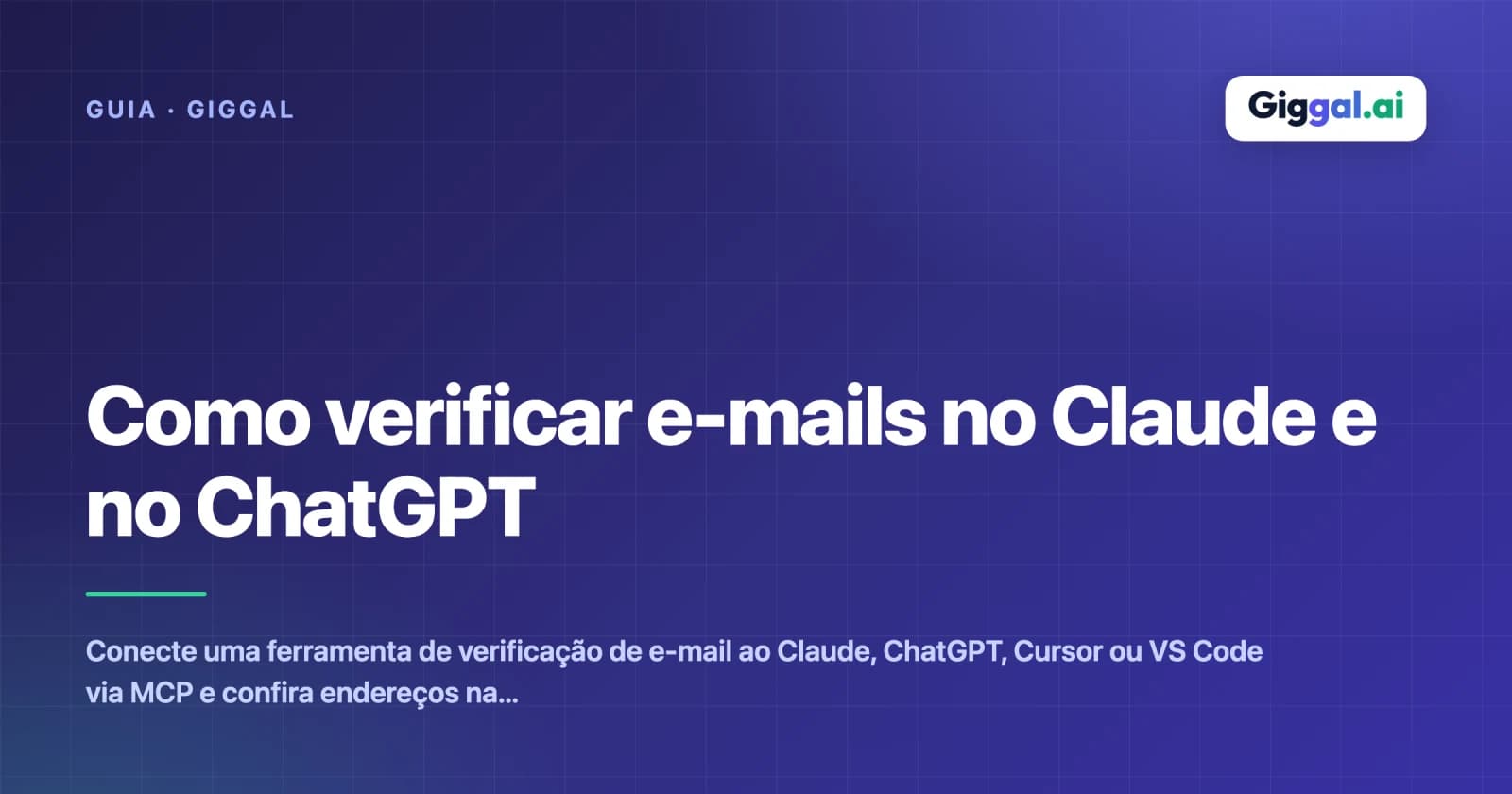 Como verificar e-mails no Claude e no ChatGPT