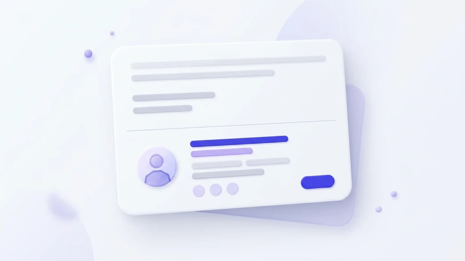 Ilustração de um modelo de assinatura de e-mail profissional, com foto, dados de contato e ícones de redes sociais.