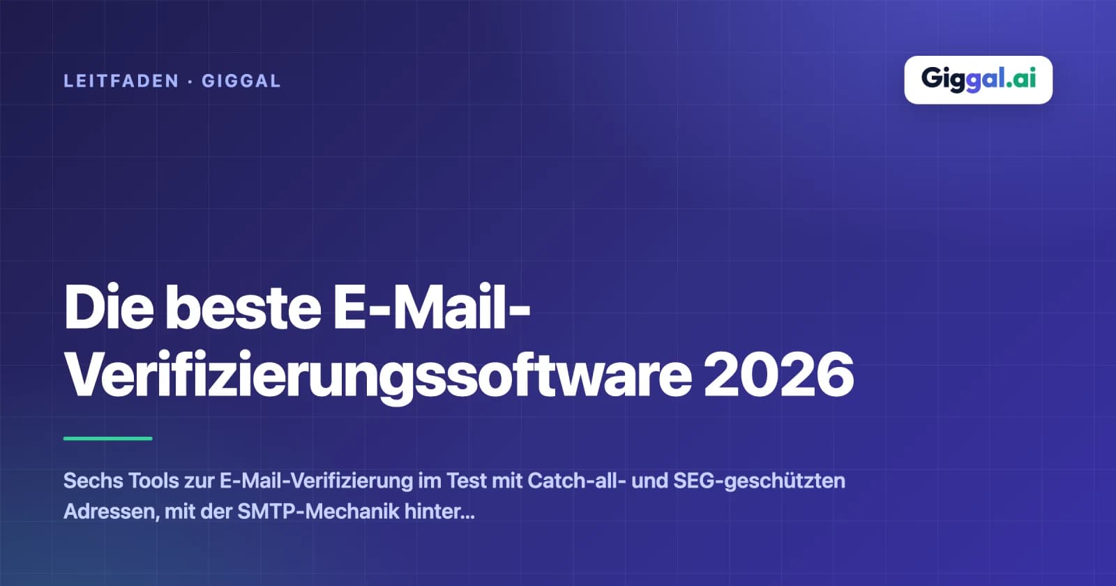 Die beste E-Mail-Verifizierungssoftware 2026
