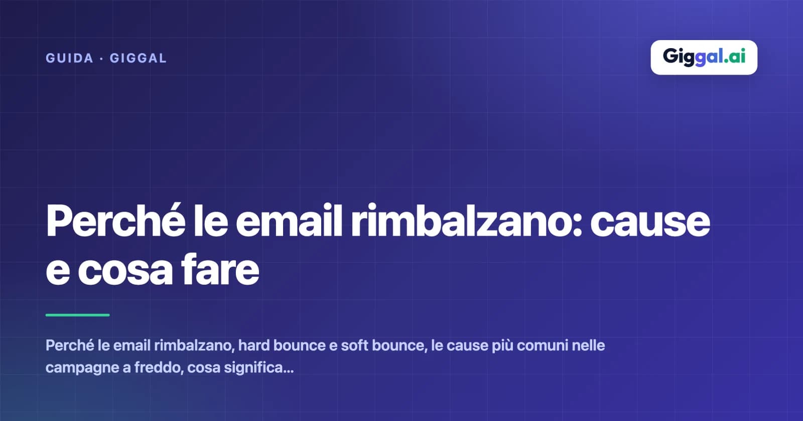 Perché le email rimbalzano: cause e cosa fare