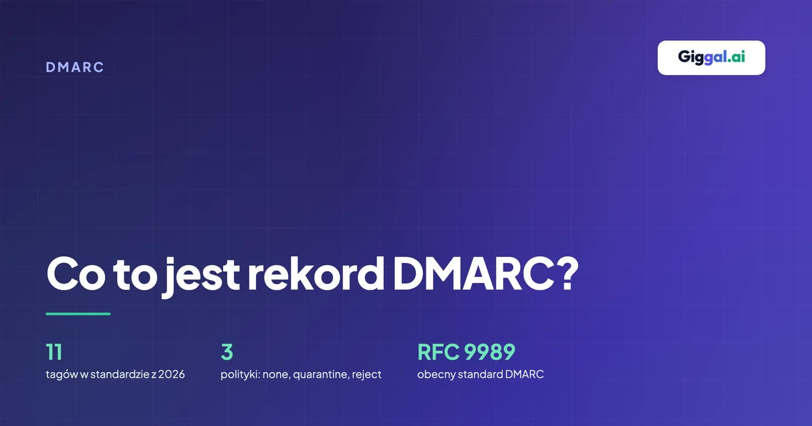 Przewodnik po rekordzie DMARC z opisem tagów i przeglądem polityk