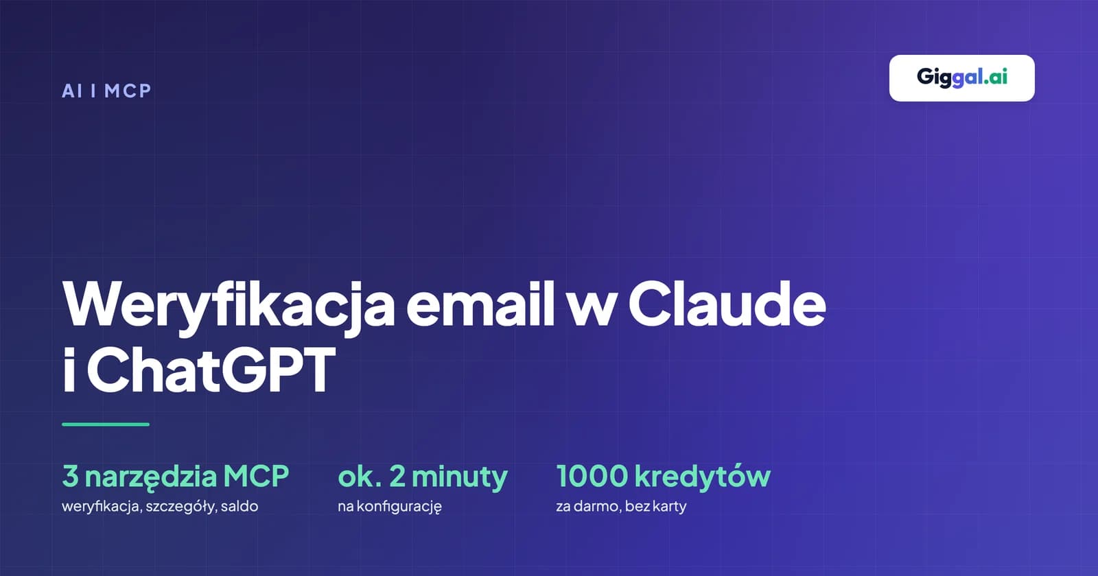 Weryfikacja email w Claude i ChatGPT